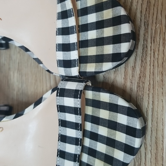 Libby Edelman Le Amanda Womens Strappy Gingham Block Heel Platform Sanda… - Picture 4 of 15